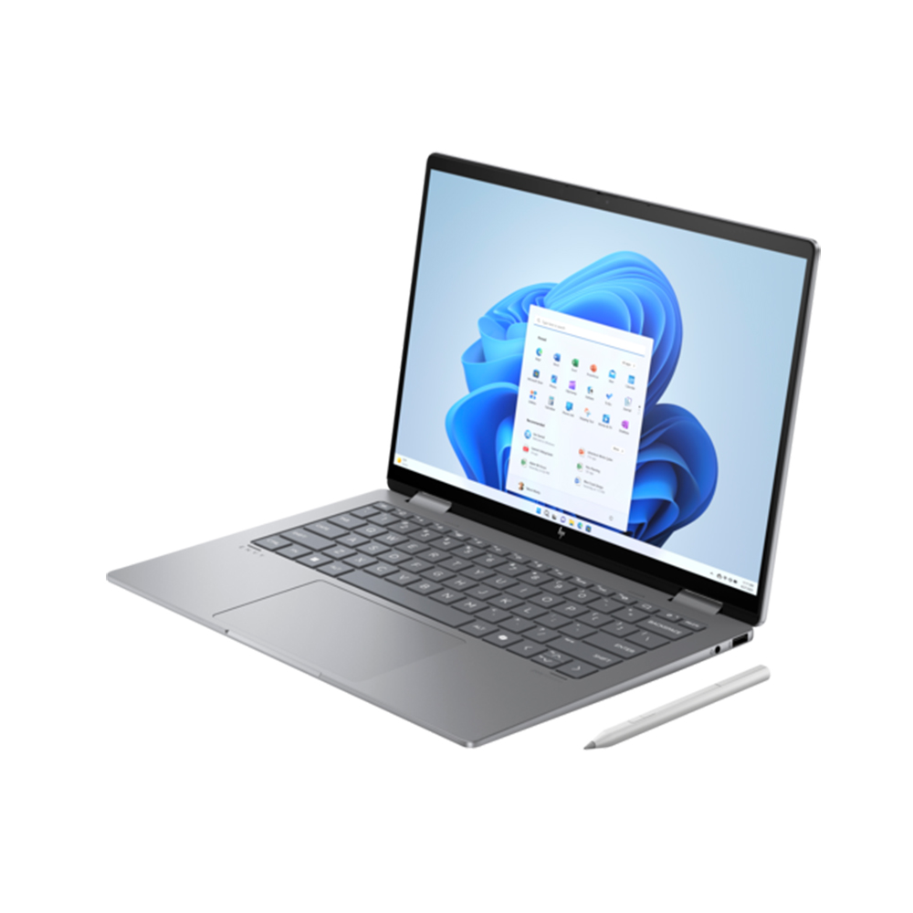 Laptop HP ENVY x360 14-fa0095AU AY8U5PA (Thông số: AMD Ryzen 7 8840HS |Ram 16GB |SSD 512GB | AMD Radeon | 14 inch 3K OLED | Cảm ứng | Win 11 | Bạc) - Ảnh 3