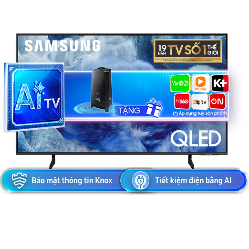 Smart Tivi QLED Samsung 4K 75 inch QA75Q8FAAKXXV - Ảnh 2
